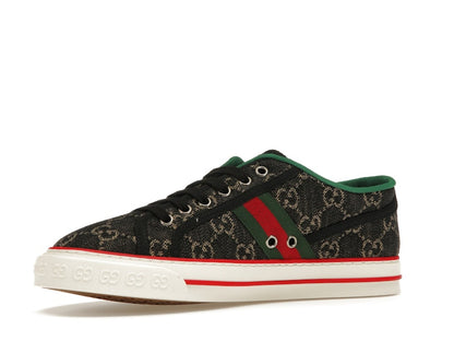 Gucci Tennis 1977 GG Logo Black Multi