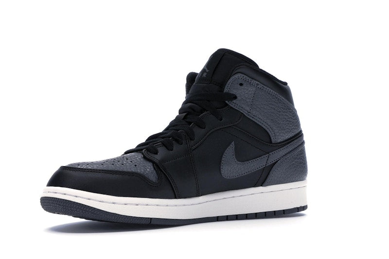 Jordan 1 Retro Mid Black Dark Grey