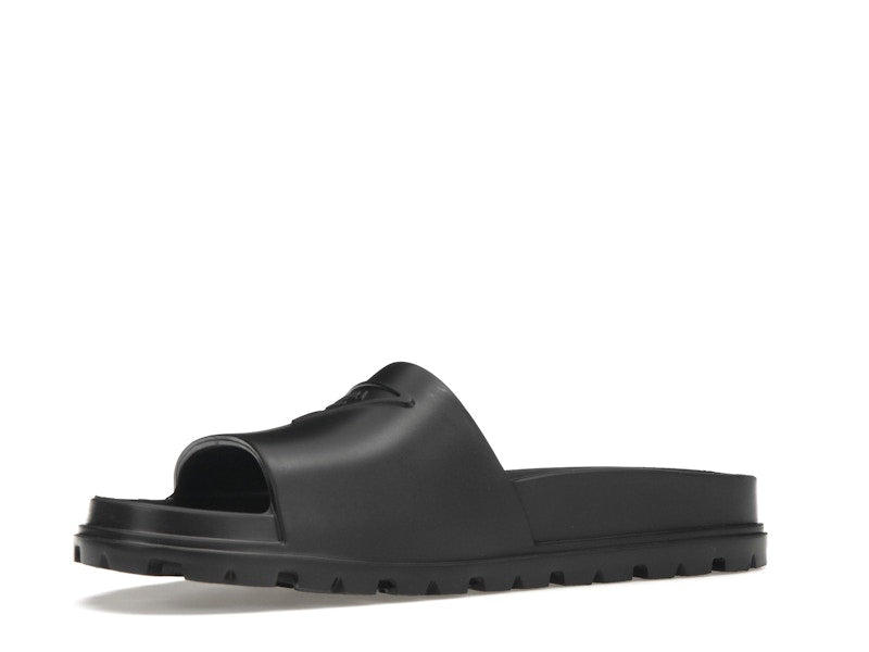 Prada Rubber Slides Black (Men's)