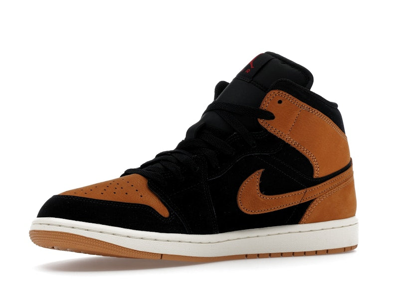 Jordan 1 Mid SE Black Flax