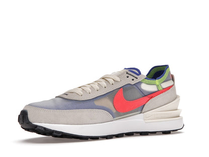 Nike Waffle One Coconut Milk Crimson Royal