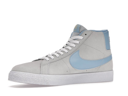 Nike SB Blazer Mid Soft Grey Baby Blue