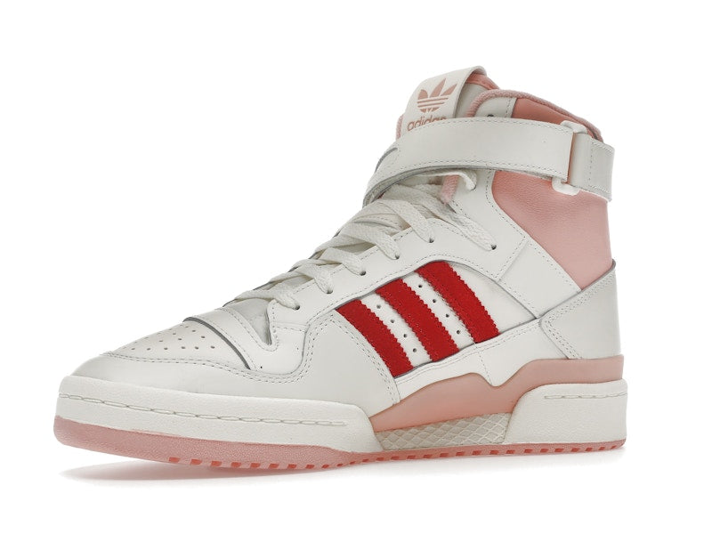 adidas Forum 84 Hi Off White Pink Red