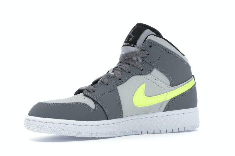 Jordan 1 Mid Gunsmoke Volt (GS)