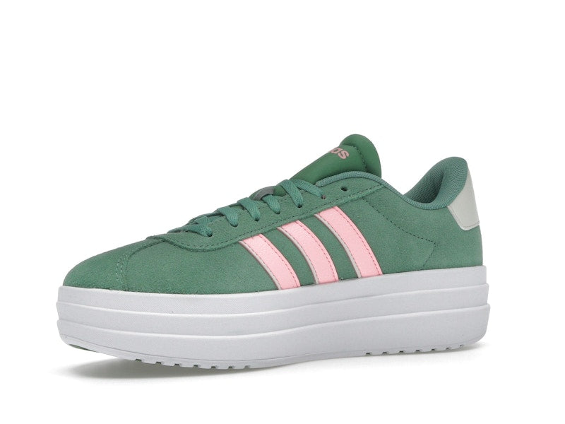 adidas VL Court Bold Preloved Green Pink Spark Ivory (Women's)