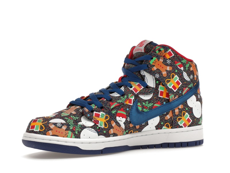Nike SB Dunk High Concepts Ugly Christmas Sweater (Special Box) (2017)