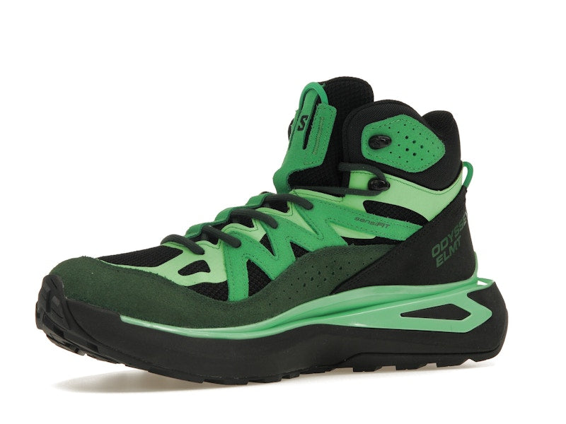 Salomon Odyssey Elmt Mid Gore-Tex Eden Bright Green Black