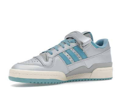 adidas Forum 84 Low Silver Metallic Preloved Blue Grey Two