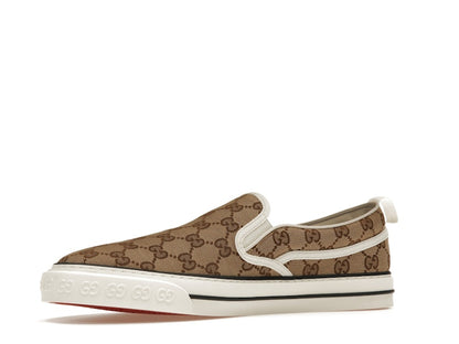 Gucci Tennis 1977 Slip On Beige Ebony