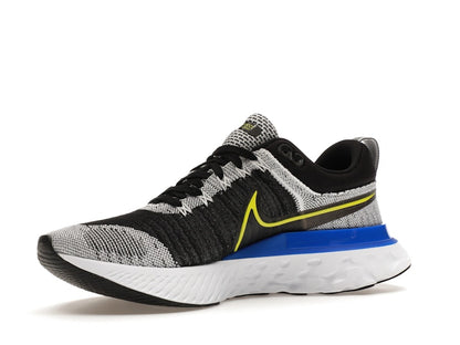 Nike React Infinity Run Flyknit 2 Black White Racer Blue Cyber
