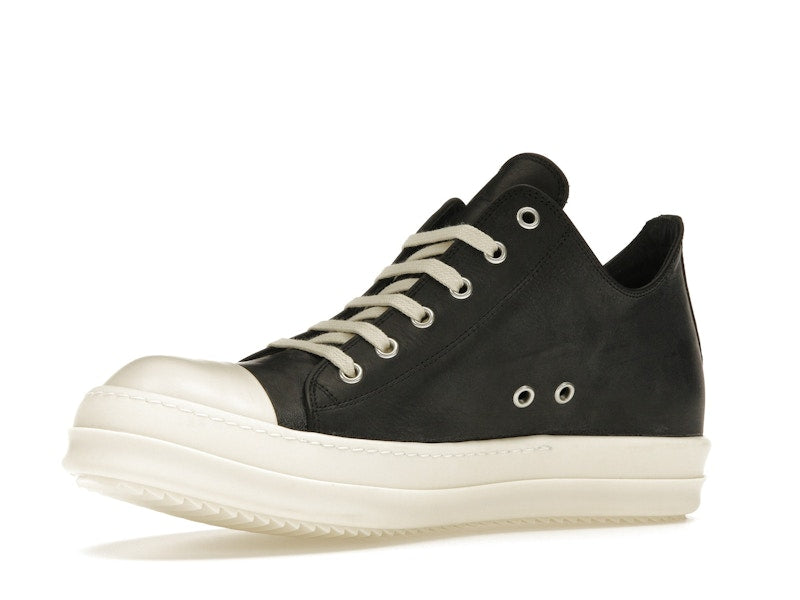 Rick Owens Lido Low Sneaks Black Milk
