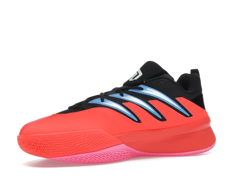 adidas Dame Certified 3 Low Solar Red Core Black Cloud White