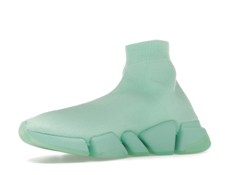 Balenciaga Speed 2.0 Recycled Transparent Sole Green