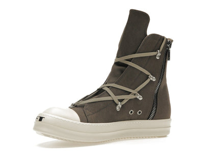 Rick Owens DRKSHDW Hexa High Dust Milk Black
