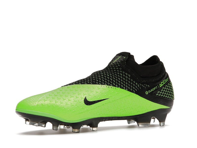 Nike Phantom Vision 2 Elite Dynamic Fit FG Black Green Strike