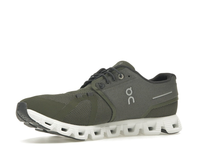 On Running Cloud 5 Olive Green White