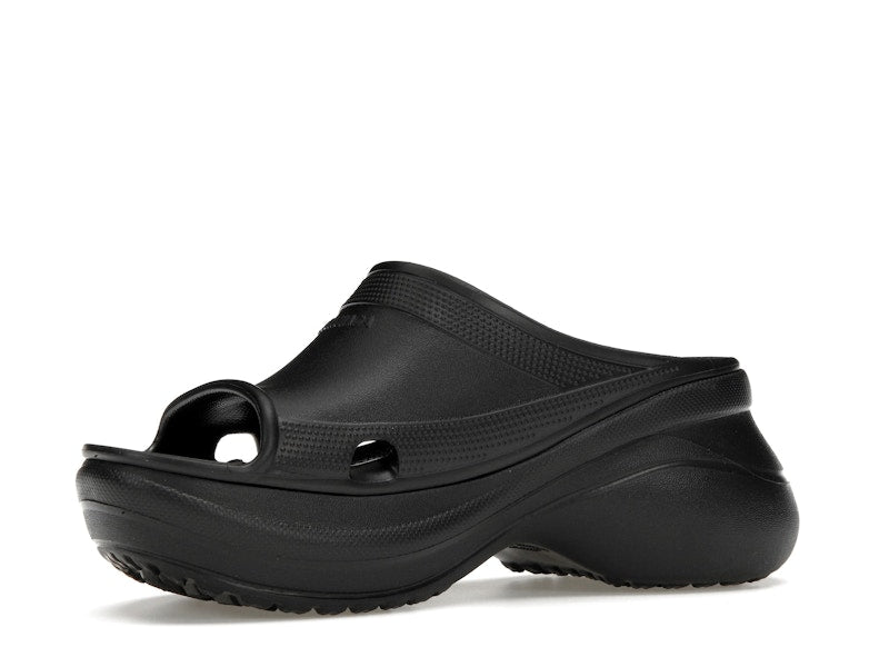 Balenciaga x Crocs Pool Slide Sandals Black (Women's)