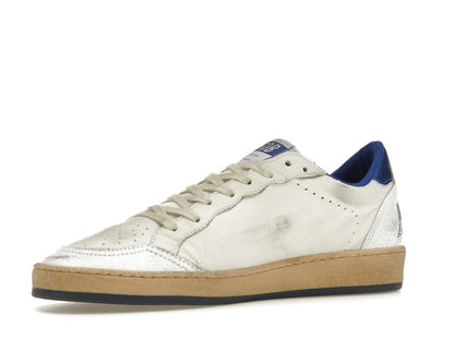 Golden Goose Ball-Star Low White Bluette