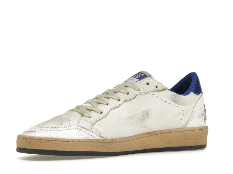 Golden Goose Ball-Star Low White Bluette