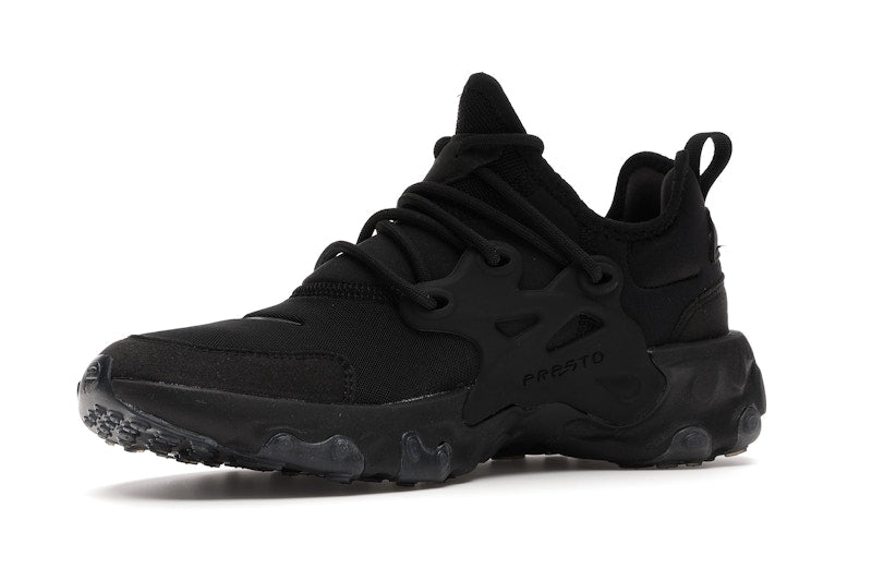 Nike React Presto Triple Black (GS)