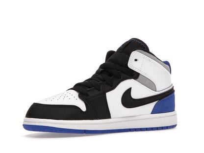 Jordan 1 Mid SE White Black Royal (PS)