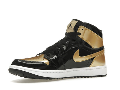 Jordan 1 Retro High Golf Patent Gold Toe