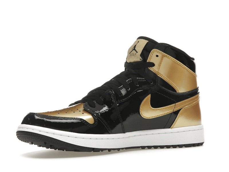 Jordan 1 Retro High Golf Patent Gold Toe