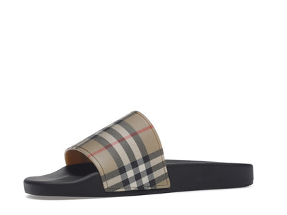 Burberry Vintage Check Slides Archive Beige