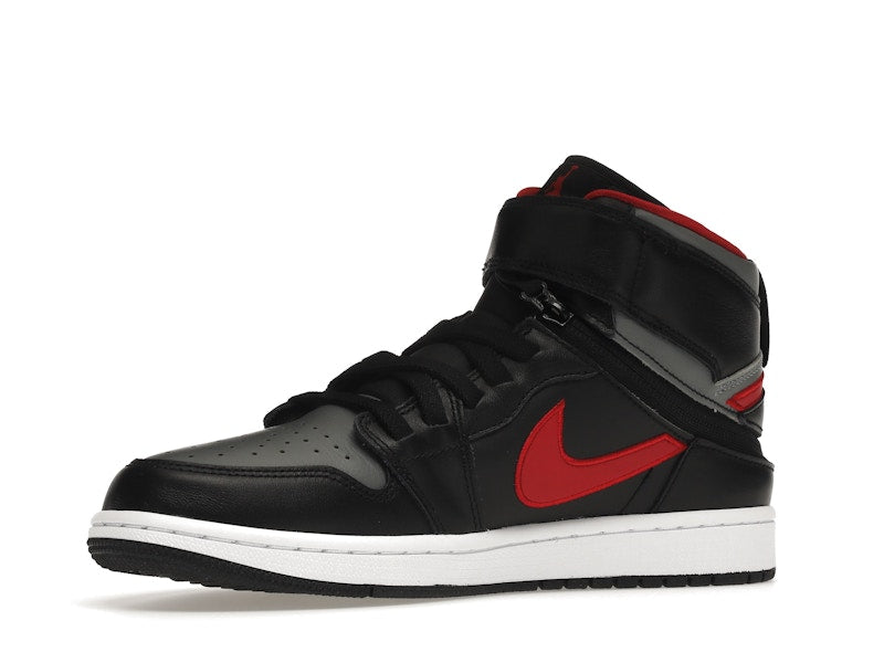 Jordan 1 High FlyEase Black Gym Red Smoke Grey