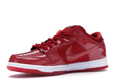Nike SB Dunk Low Red Patent Leather