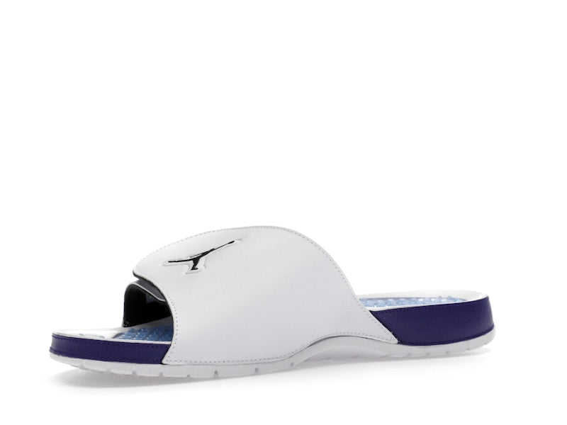 Jordan Hydro 5 Retro Slide White New Emerald Grape Ice Black
