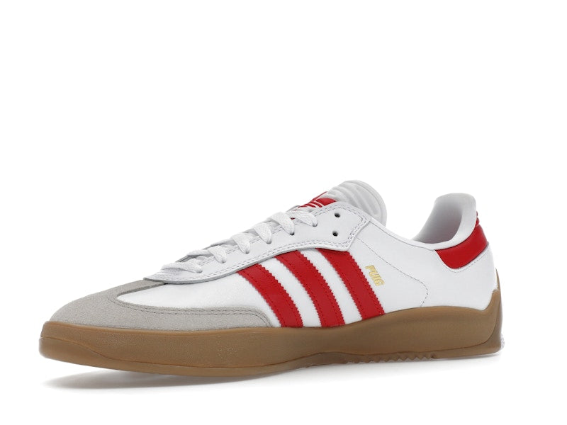 adidas Puig Samba Cloud White Better Scarlet Gum