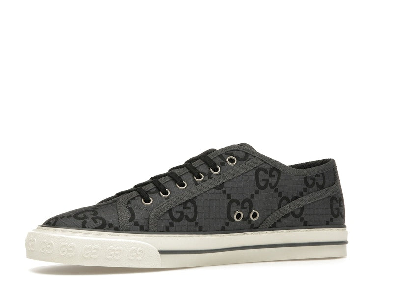 Gucci Tennis 1977 GG Monogram Grey Black