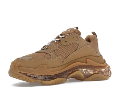 Balenciaga Triple S Clear Sole Light Camel (Women's)