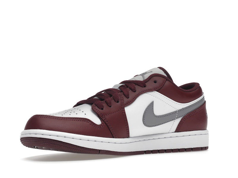 Jordan 1 Low White Bordeaux