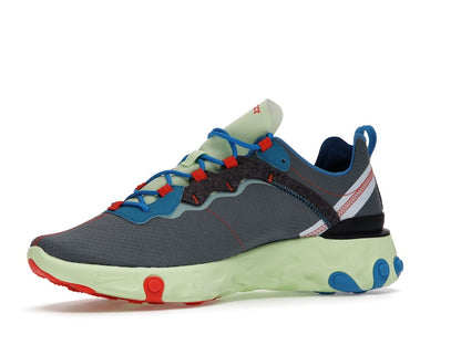 Nike React Element 55 Volt Dark Grey Photo Blue