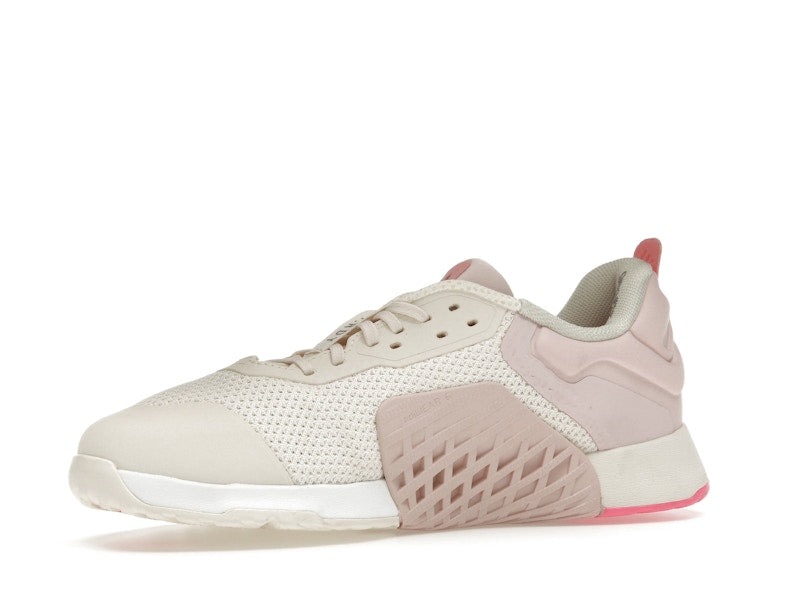 adidas Dropset 3 Chalk White Iron Metallic Semi Pink Spark (Women's)