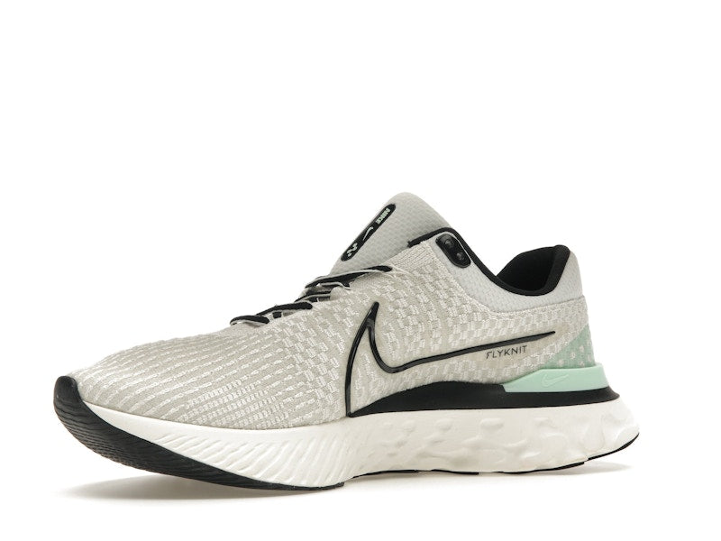 Nike React Infinity Run Flyknit 3 Phantom Black Mint