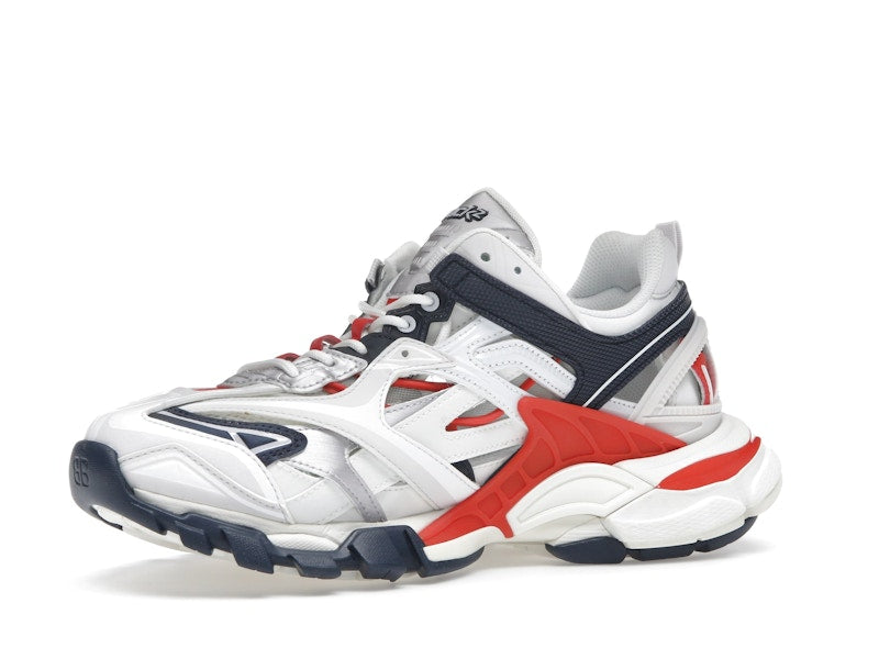 Balenciaga Track.2 White Grey Blue Red