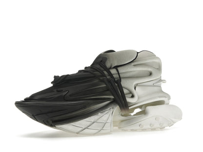 Balmain Unicorn Low-Top White Black Gradiant