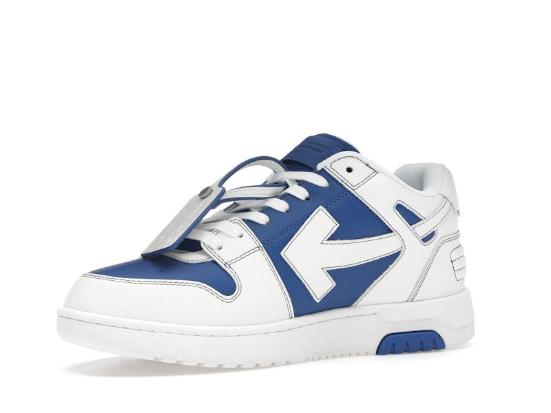 OFF-WHITE Out Of Office OOO Low Tops White Dark Blue