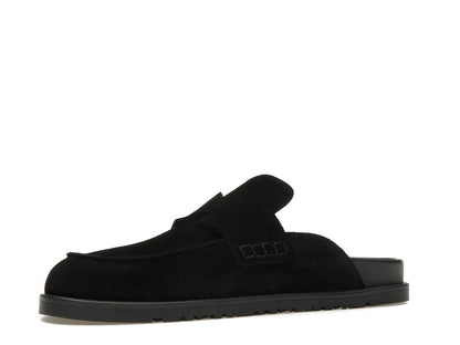 Hermes Go Mule Noir Suede Calkfskin (Men's)