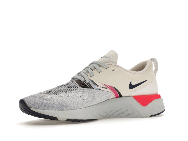 Nike Odyssey React 2 Flyknit White Blue Void Hyper Pink (Women's)