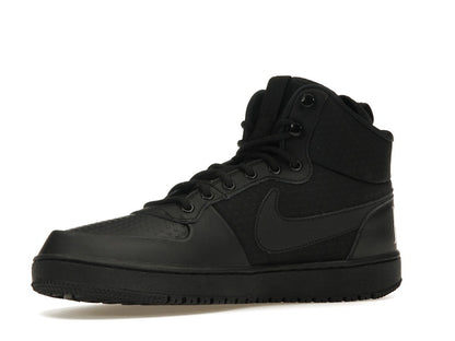 Nike Court Borough Mid Winter Triple Black