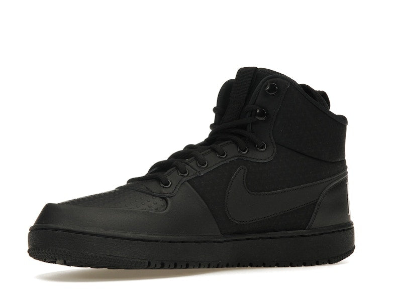 Nike Court Borough Mid Winter Triple Black