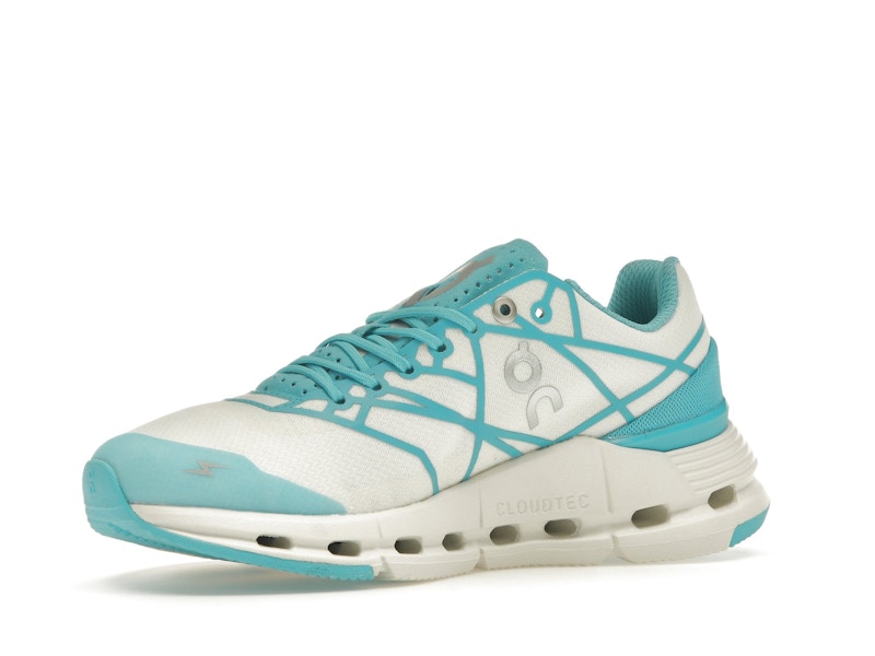 On Running Cloudnova Z5 White Cyan (Women's)