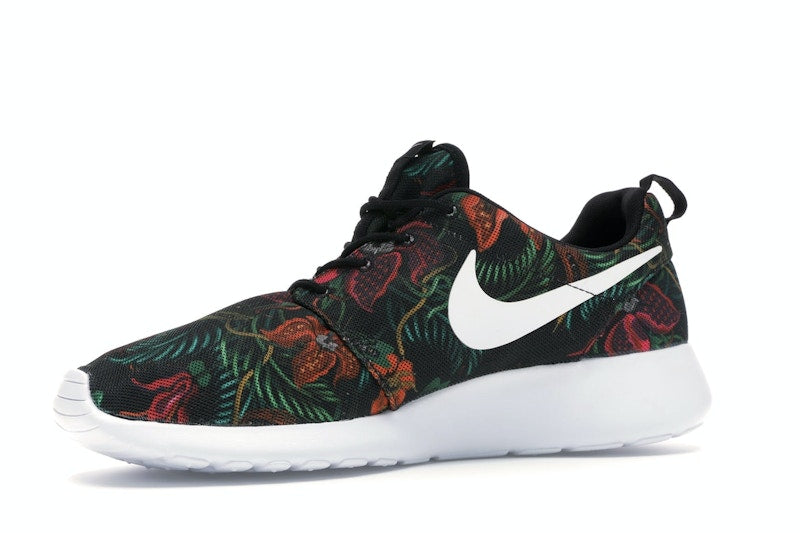Nike Roshe Run Floral Print Total Orange