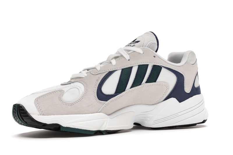 adidas Yung-1 White Noble Green Dark Blue
