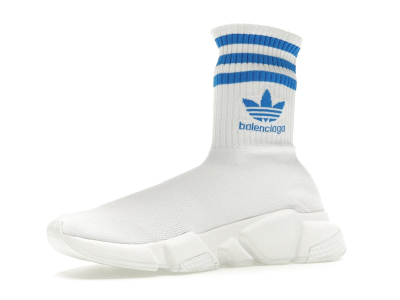 Balenciaga x adidas Speed Trainer White Blue