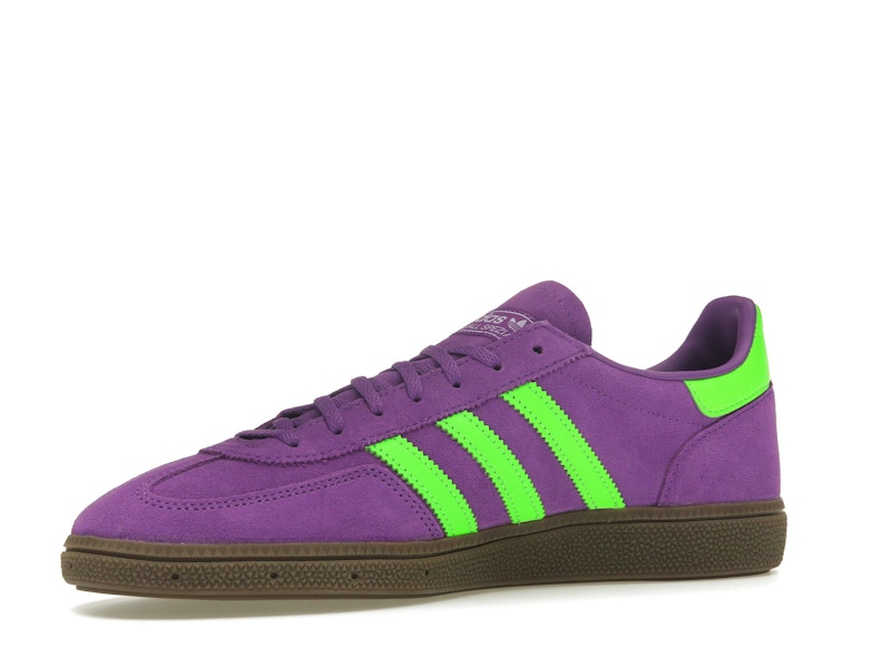 adidas Handball Spezial Elastic Active Purple Solar Green (Women's)